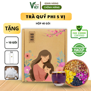 Trà quý phi 5 vị