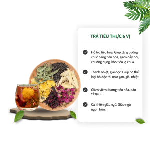 công dụng trà tiêu thực tiệm trà việt