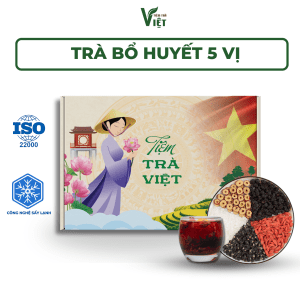 Trà bổ huyết tiệm trà việt