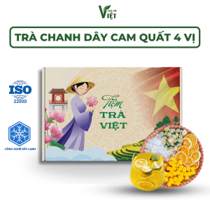 Trà chanh dây cam quất tiệm trà việt