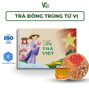 trà đông trùng tứ vị tiệm trà việt