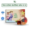 Trà gừng đường nâu 6 vị Tiệm Trà Việt