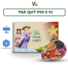 Trà quý phi 5 vị Tiệm trà Việt