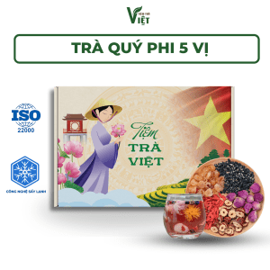 Trà quý phi 5 vị Tiệm trà Việt