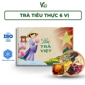 Trà tiêu thực 6 vị tiệm trà việt