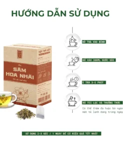 hướng dẫn sử dụng sâm hoa nhài