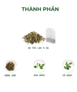 thành phần sâm hoa nhài