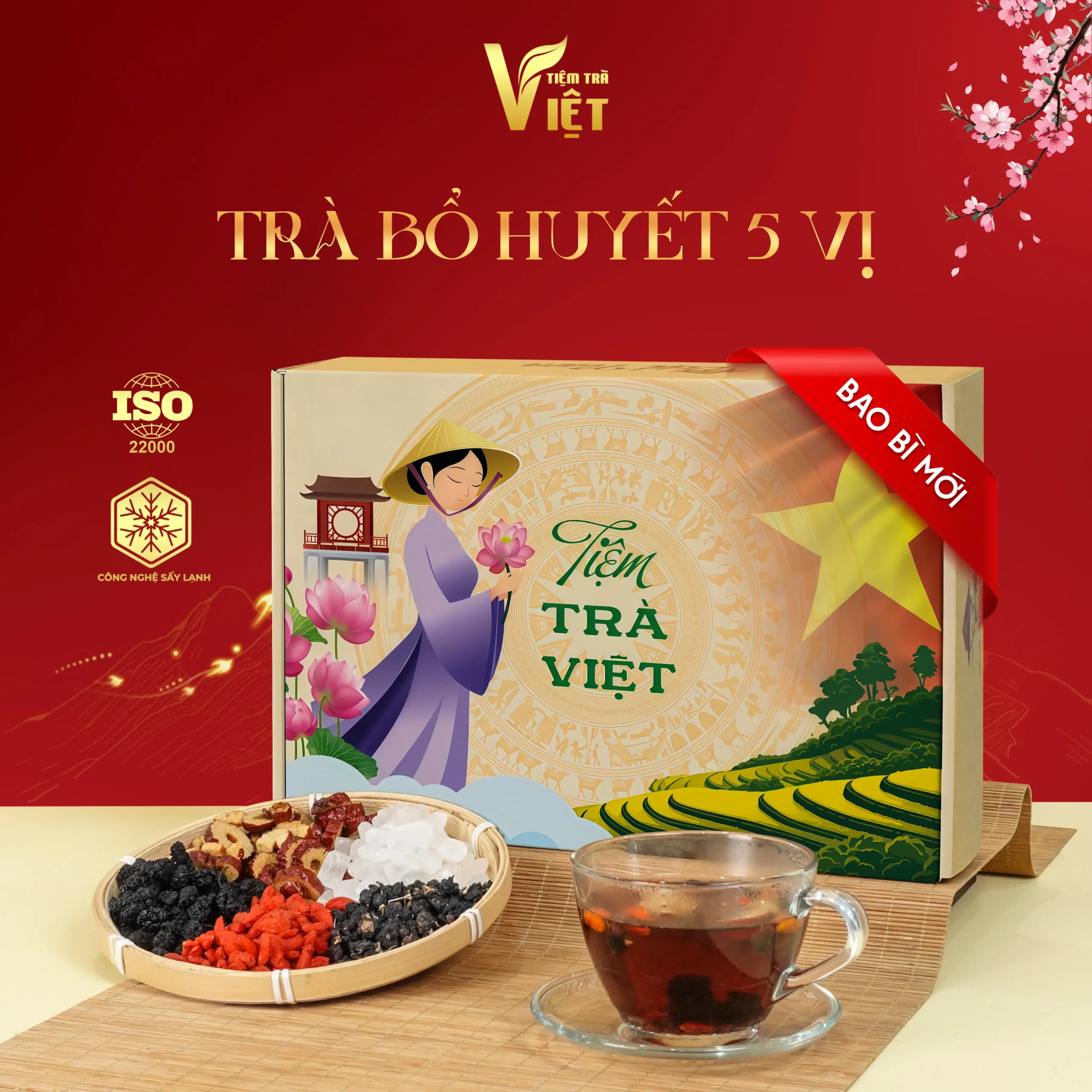 Trà Bổ Huyết 5 Vị