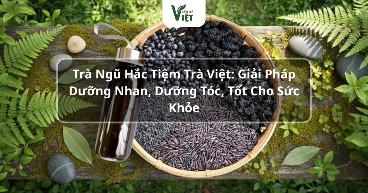 Trà ngũ hắc tiệm trà việt